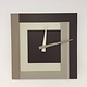 WANDKLOK SQUARE 40 CHOCO MODERN DESIGN