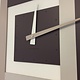 WANDKLOK SQUARE 40 CHOCO MODERN DESIGN