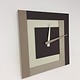 WANDKLOK SQUARE 40 CHOCO MODERN DESIGN