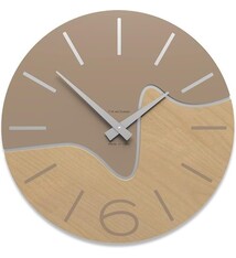 CD Italian Design Wandklok Olivier Koffie