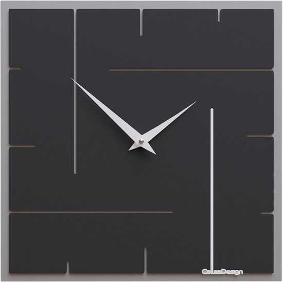 Wandklok GUIDO modern design Italiaanse Wandklok