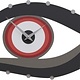 WANDKLOK "EYE IN THE SKY" MODERN DESIGN Italiaanse Wandklok