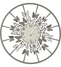 Arti e Mestieri Collectie - Handgemaakt – Grote Wandklok SFAR Fango/ivoor 60cm