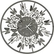 Arti e Mestieri Collectie - Handgemaakt – Kleine Wandklok SFAR Fango 40cm