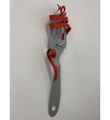 Wandklok in de vorm van een vork Arti e Mestieri Collectie – Italiaanse Design 72cm