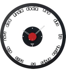 Arti e Mestieri Collectie – Handgemaakt – Wandklok Italiaans Design 70cm Circle