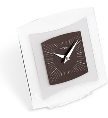 Incantesimo Collectie Italiaanse Design Tafelklok Kwintus cioccolato