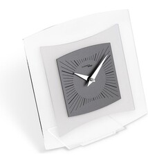 Incantesimo Collectie Italiaanse Design Tafelklok Kwintus  grigio fumo