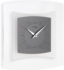 Incantesimo Collectie Italiaanse Design Wandklok Kwintus 35 cm Grigio Fumo