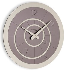 Incantesimo Collectie Italiaanse Design Wandklok Alium Anthracite 40CM