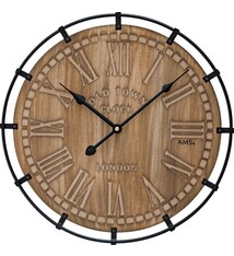 Wandklok industrieel design