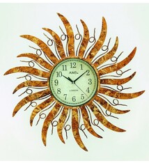 Wandklok SUN modern design