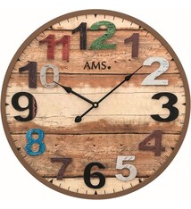 Wandklok industrieel design