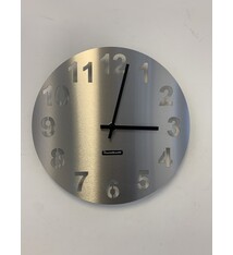 ChantalBrandO Wandklok RVS Amsterdam design