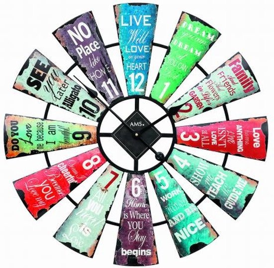 Wandklok modern design