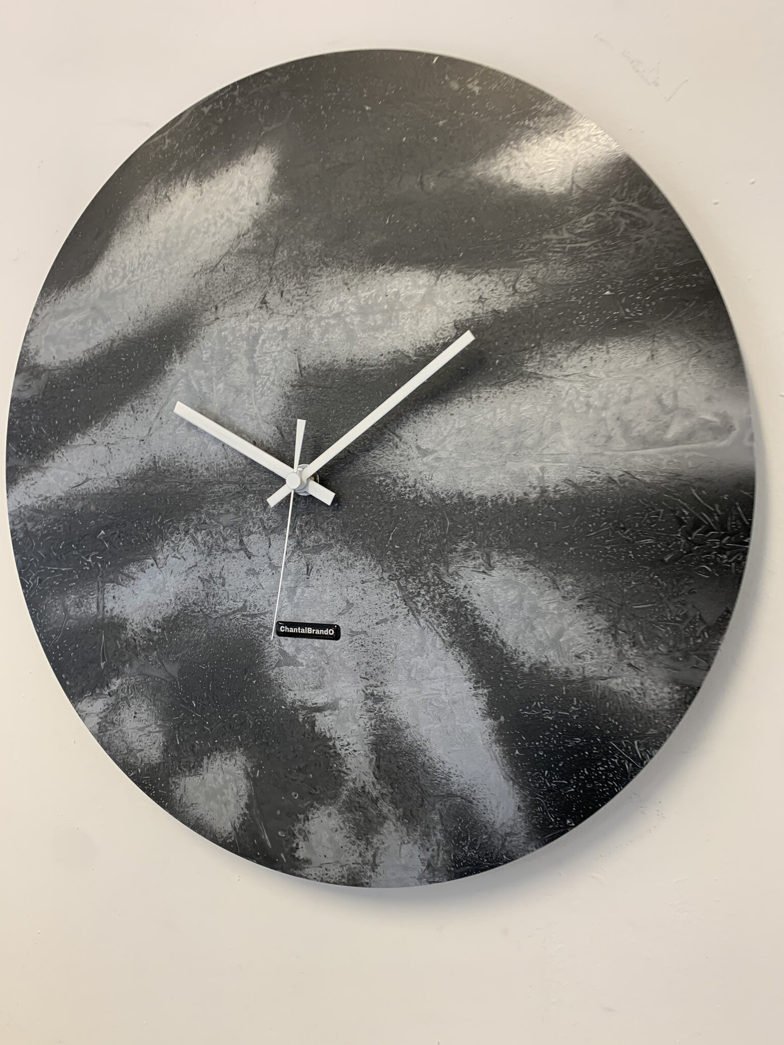 ChantalBrandO Wandklok BRETAGNE XL Modern Industrieel Design