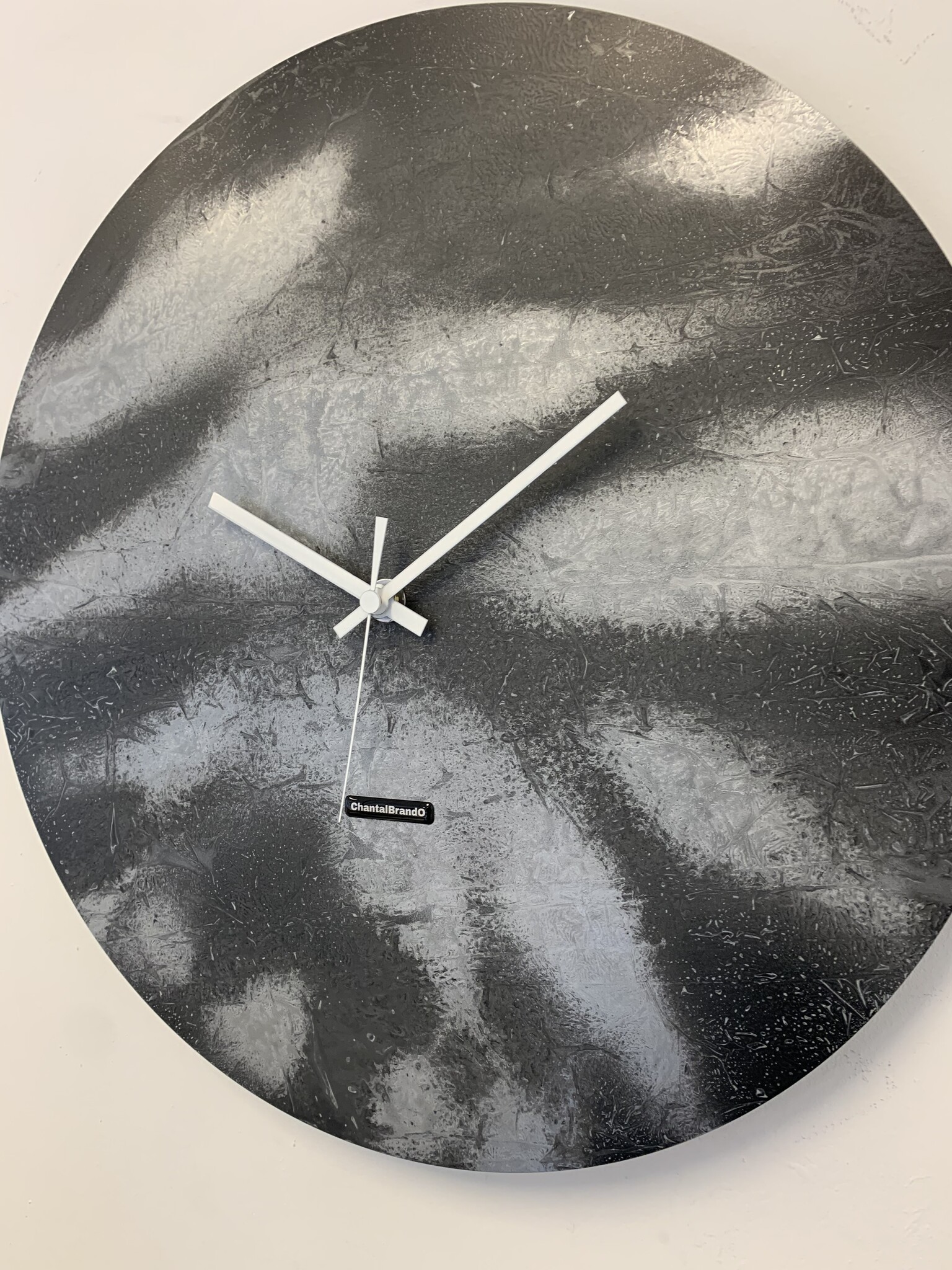 ChantalBrandO Wandklok BRETAGNE XL Modern Industrieel Design