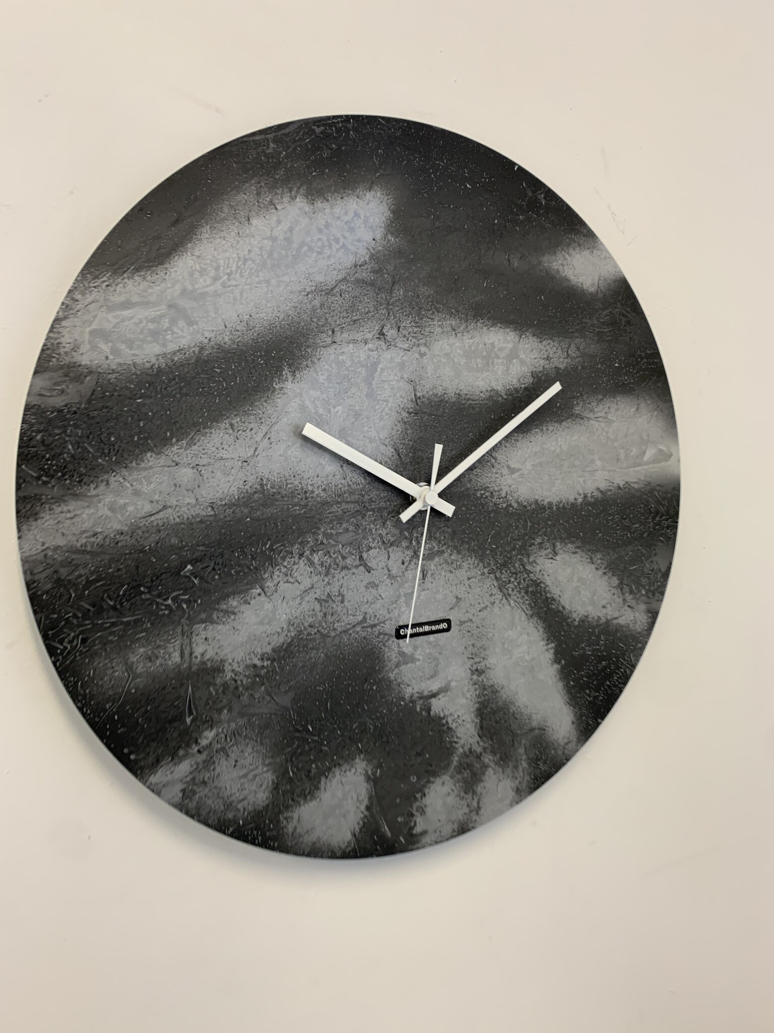 ChantalBrandO Wandklok BRETAGNE XL Modern Industrieel Design