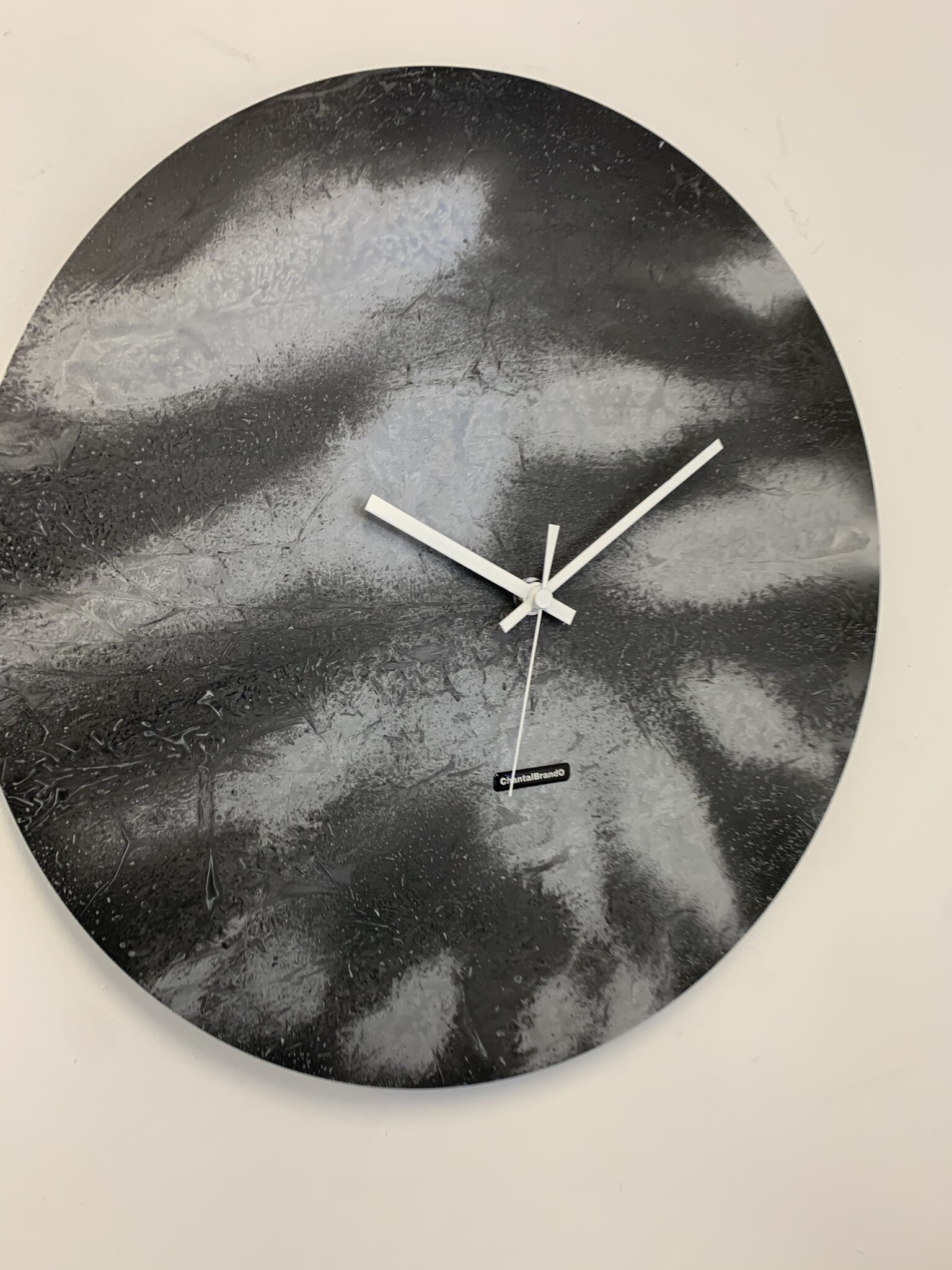 ChantalBrandO Wandklok BRETAGNE XL Modern Industrieel Design