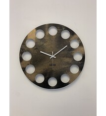 ChantalBrandO Wandklok BRETAGNE XL Modern Industrieel Design