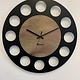 ChantalBrandO Wandklok MARAVAL Black & Copper - Gold XL Modern Design