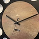 ChantalBrandO Wandklok MARAVAL Black & Copper - Gold XL Modern Design