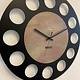 ChantalBrandO Wandklok MARAVAL Black & Copper - Gold XL Modern Design