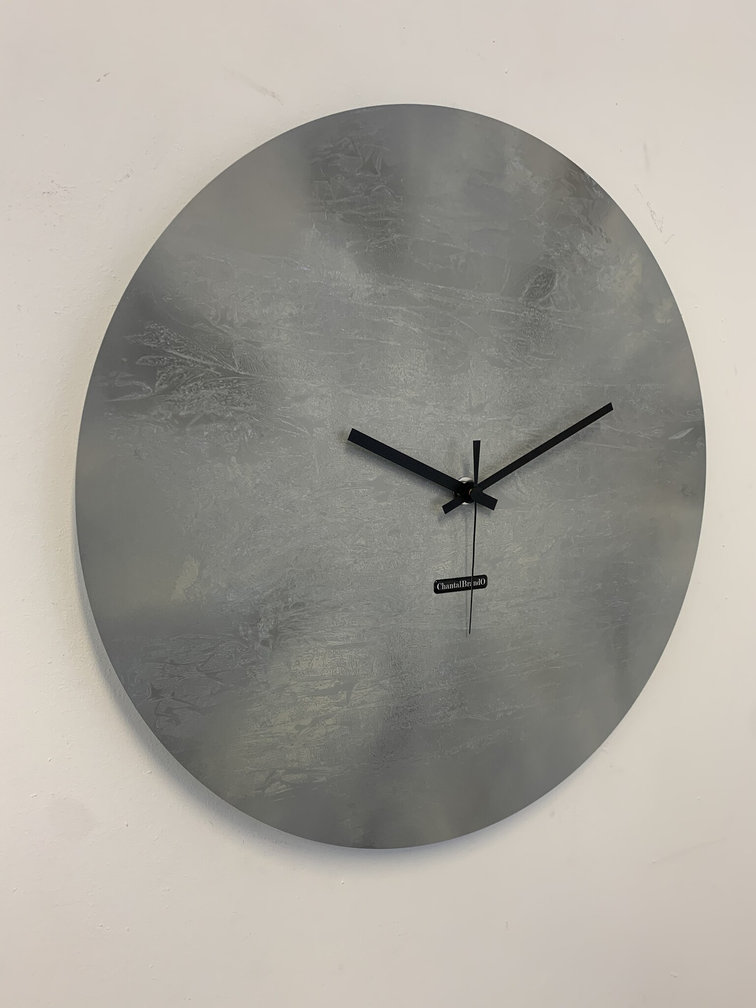 ChantalBrandO Wandklok BRETAGNE XL Modern Industrieel Design