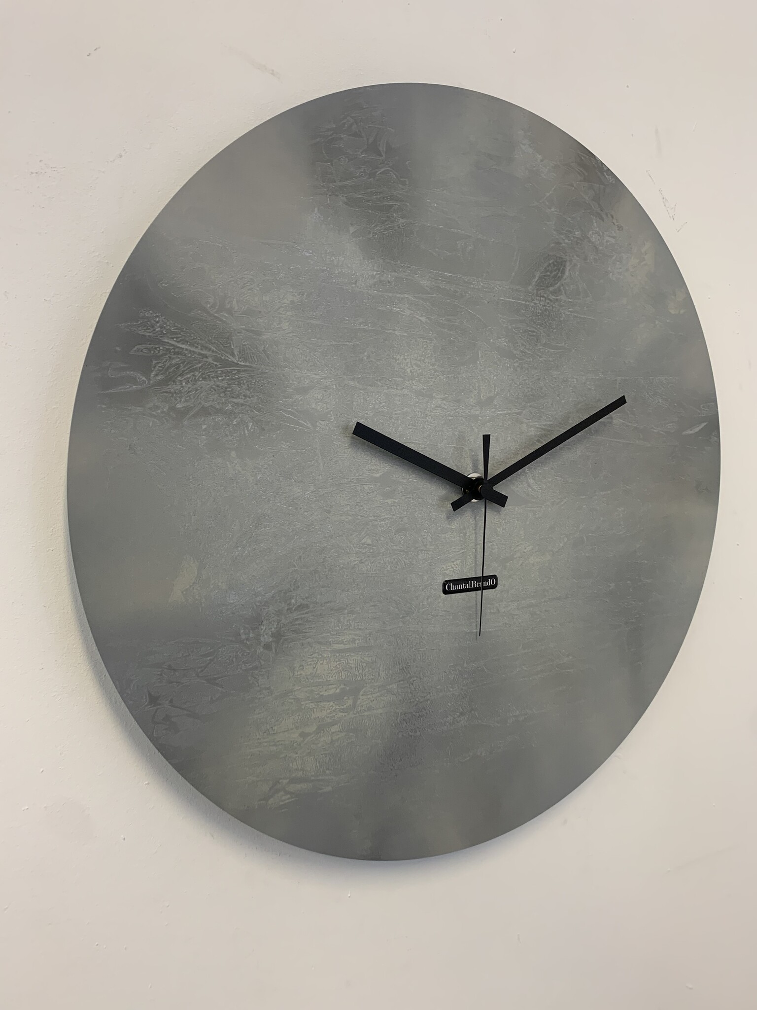 ChantalBrandO Wandklok BRETAGNE XL Modern Industrieel Design