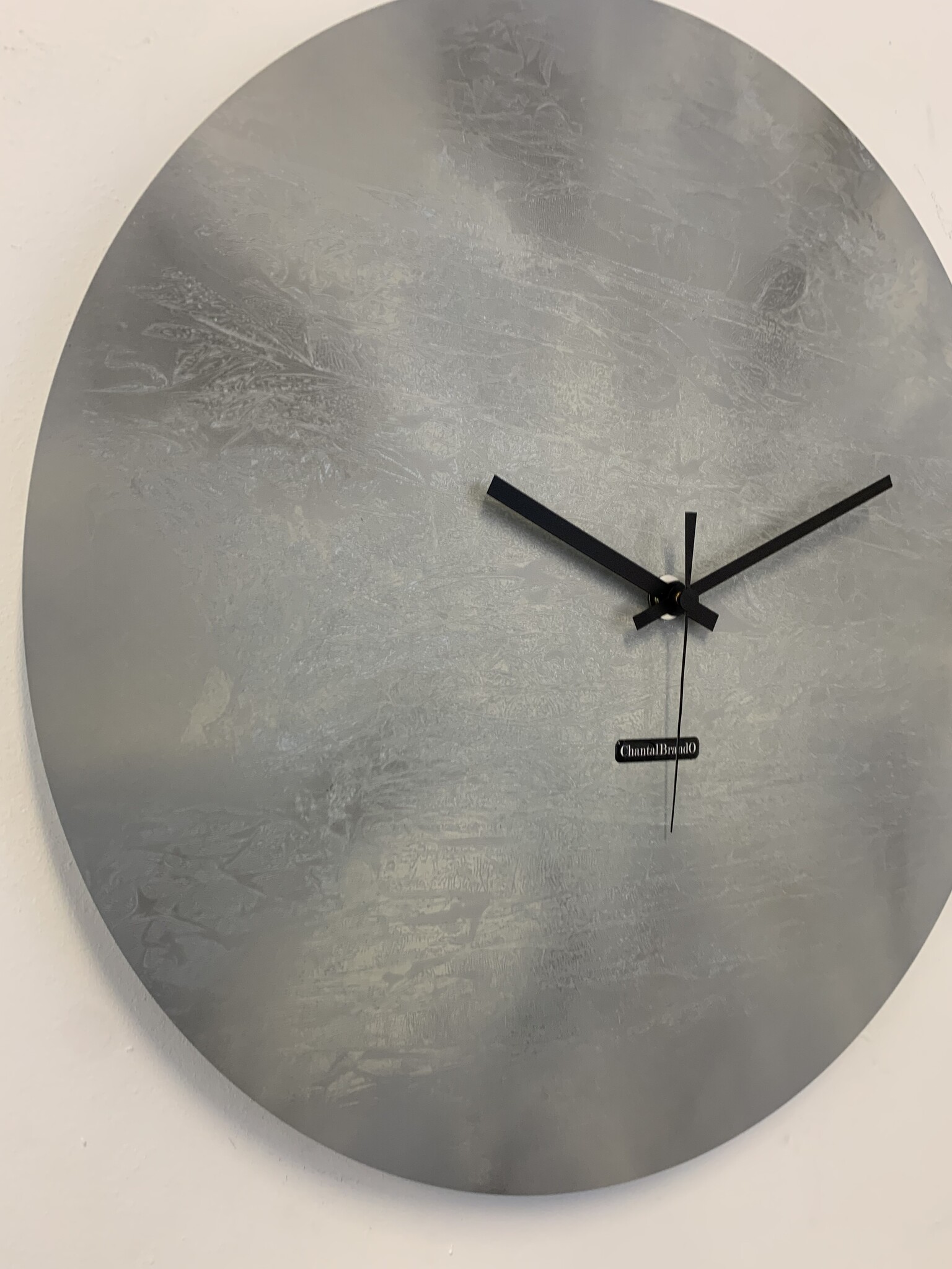 ChantalBrandO Wandklok BRETAGNE XL Modern Industrieel Design