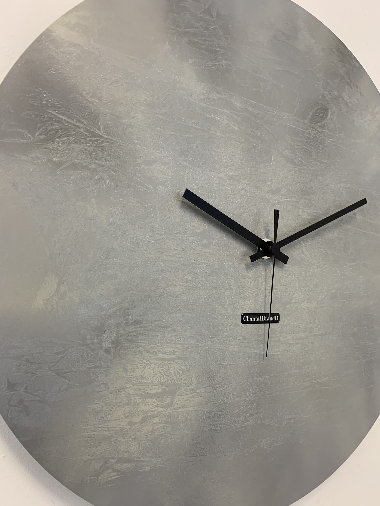 ChantalBrandO Wandklok BRETAGNE XL Modern Industrieel Design