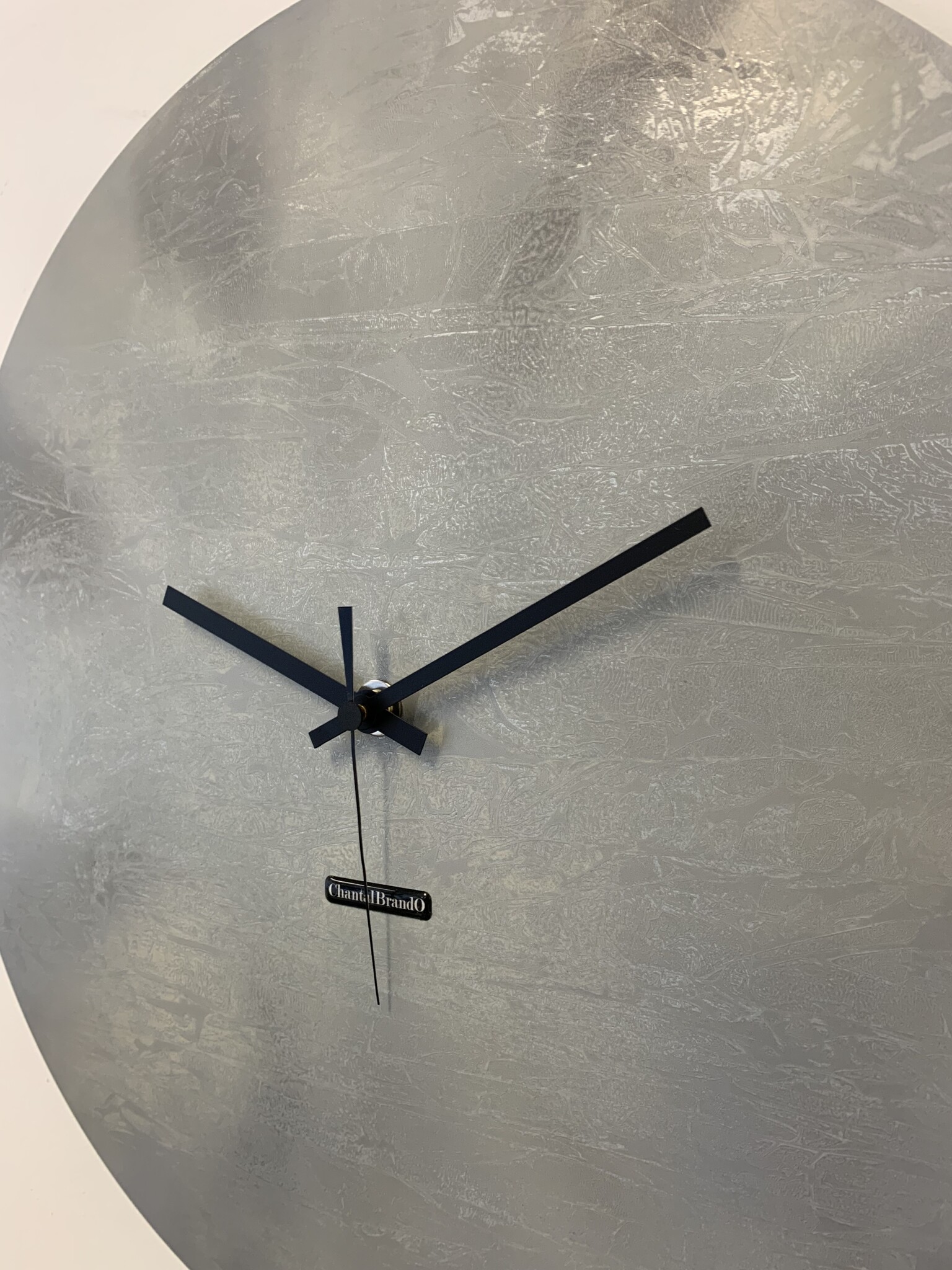 ChantalBrandO Wandklok BRETAGNE XL Modern Industrieel Design