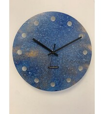 MOSACLOCK BLUE LABEL Wandklok Modern Industrieel Design