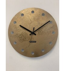 MOSACLOCK GOLD LABEL Wandklok Modern Industrieel Design