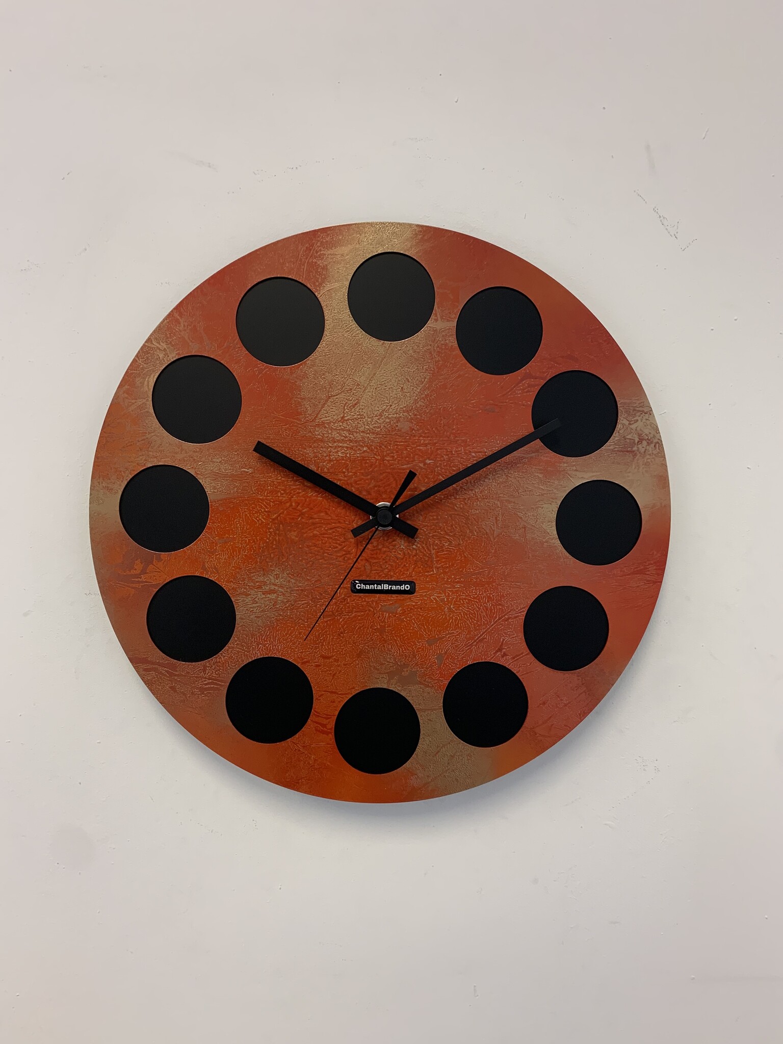 MOSACLOCK RED LABEL Wandklok Modern Industrieel Design