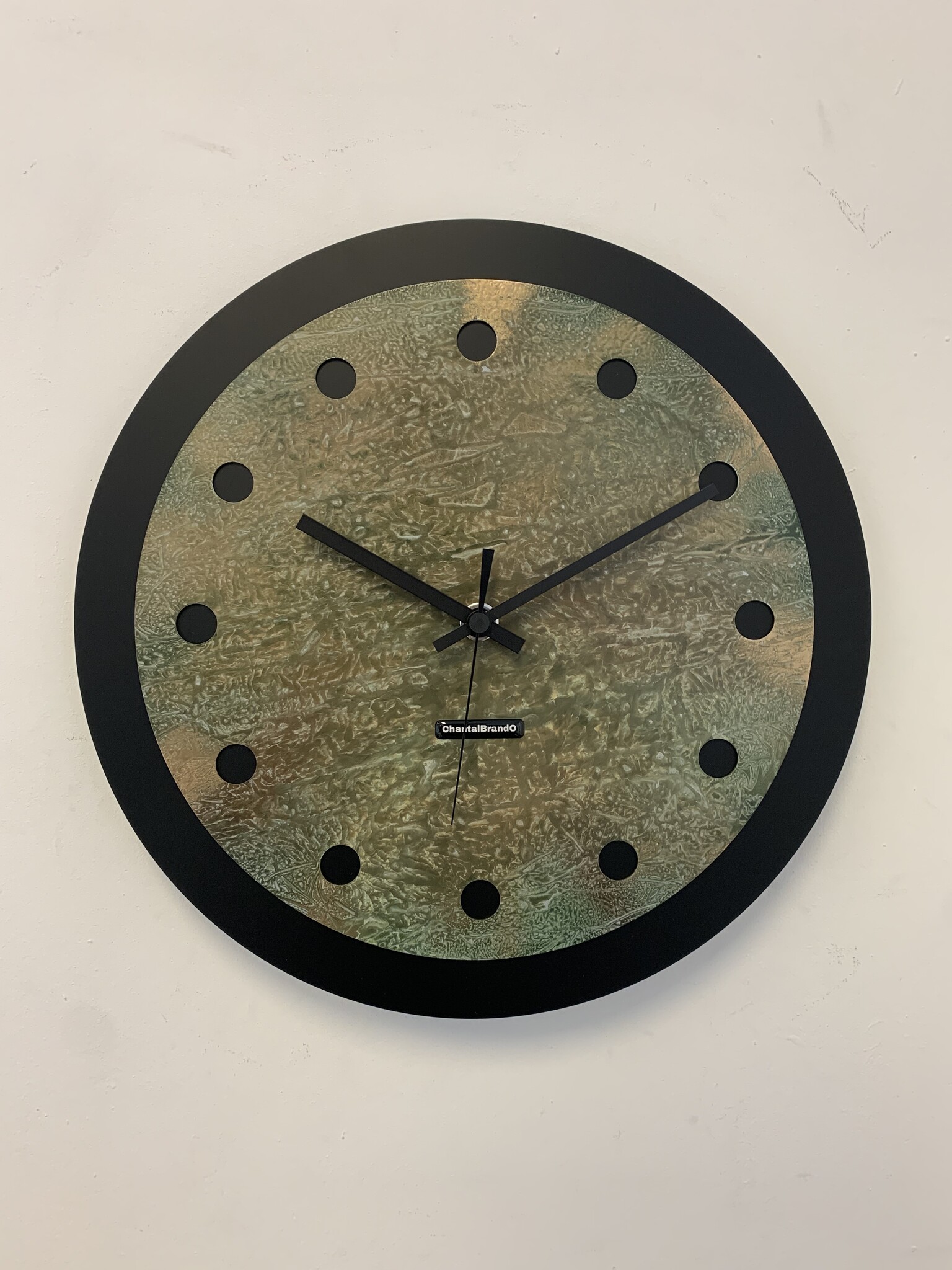 MOSACLOCK GREEN LABEL Wandklok Modern Industrieel Design