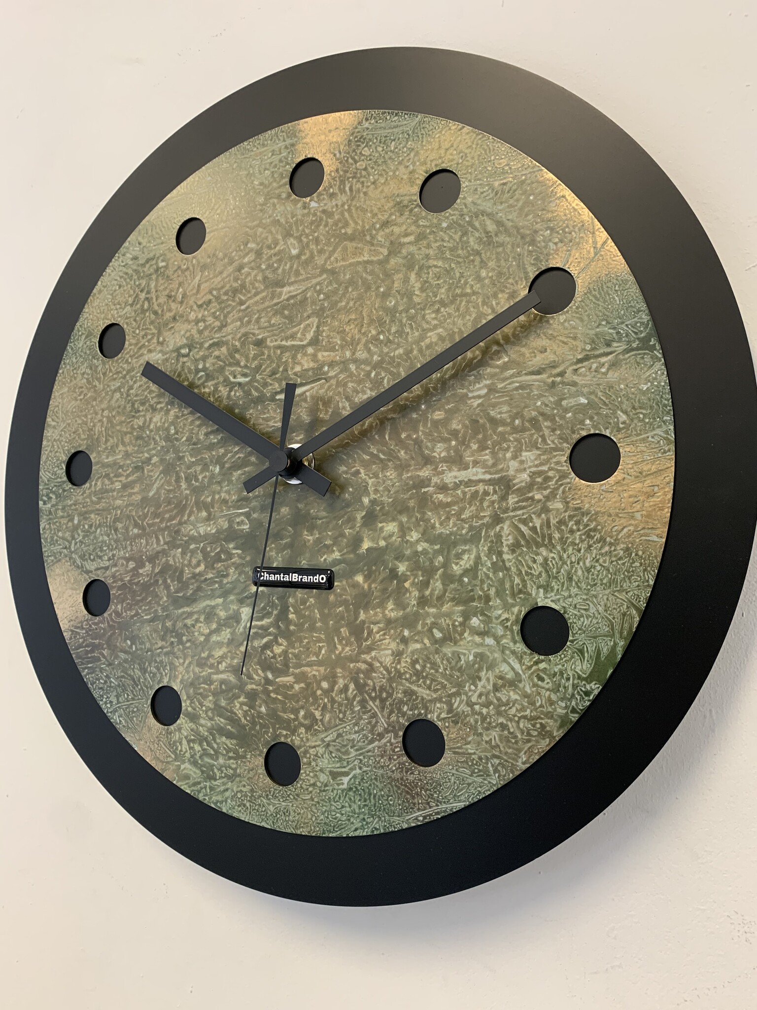 MOSACLOCK GREEN LABEL Wandklok Modern Industrieel Design