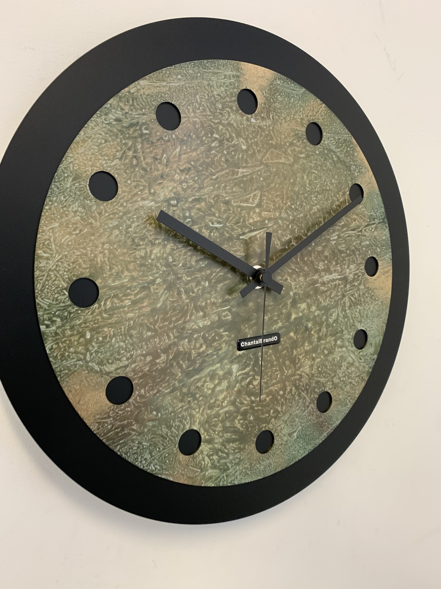 MOSACLOCK GREEN LABEL Wandklok Modern Industrieel Design