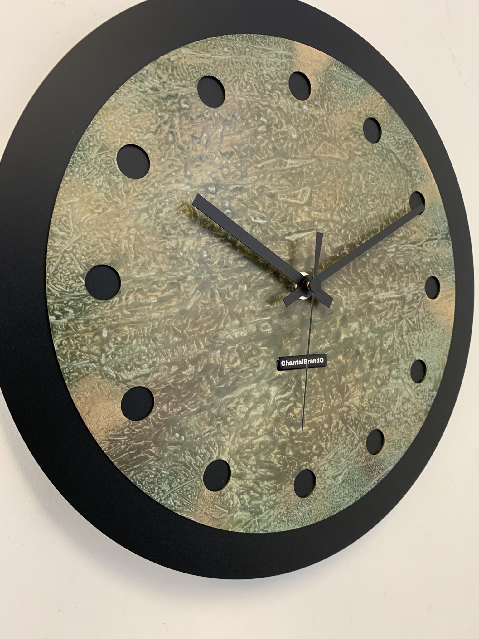 MOSACLOCK GREEN LABEL Wandklok Modern Industrieel Design