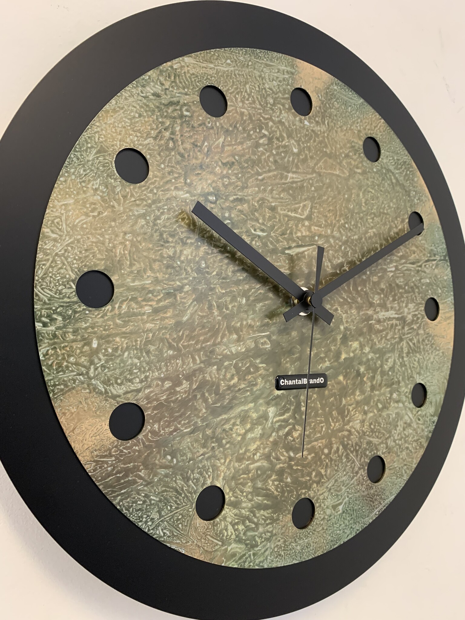 MOSACLOCK GREEN LABEL Wandklok Modern Industrieel Design