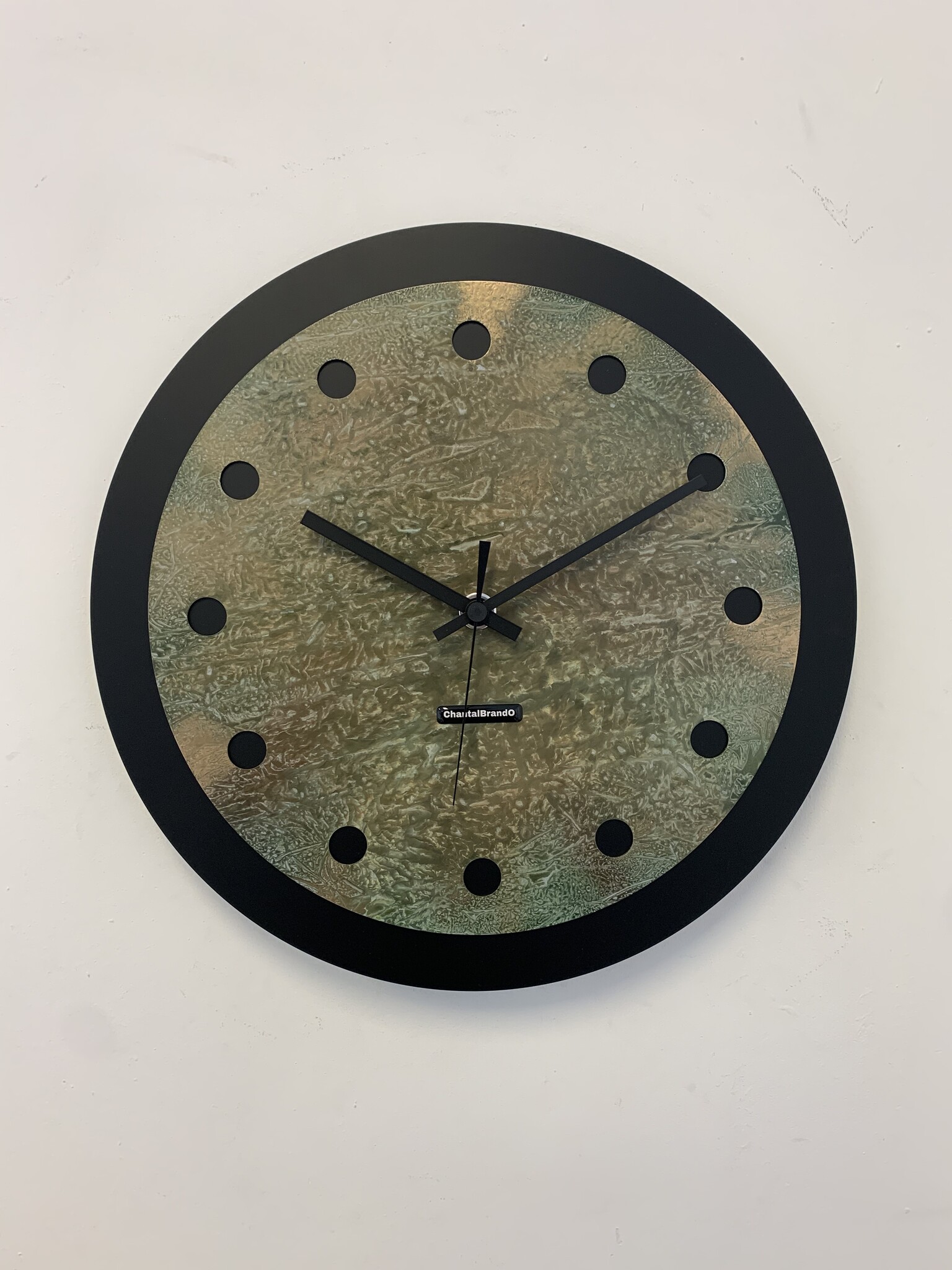 MOSACLOCK GREEN LABEL Wandklok Modern Industrieel Design