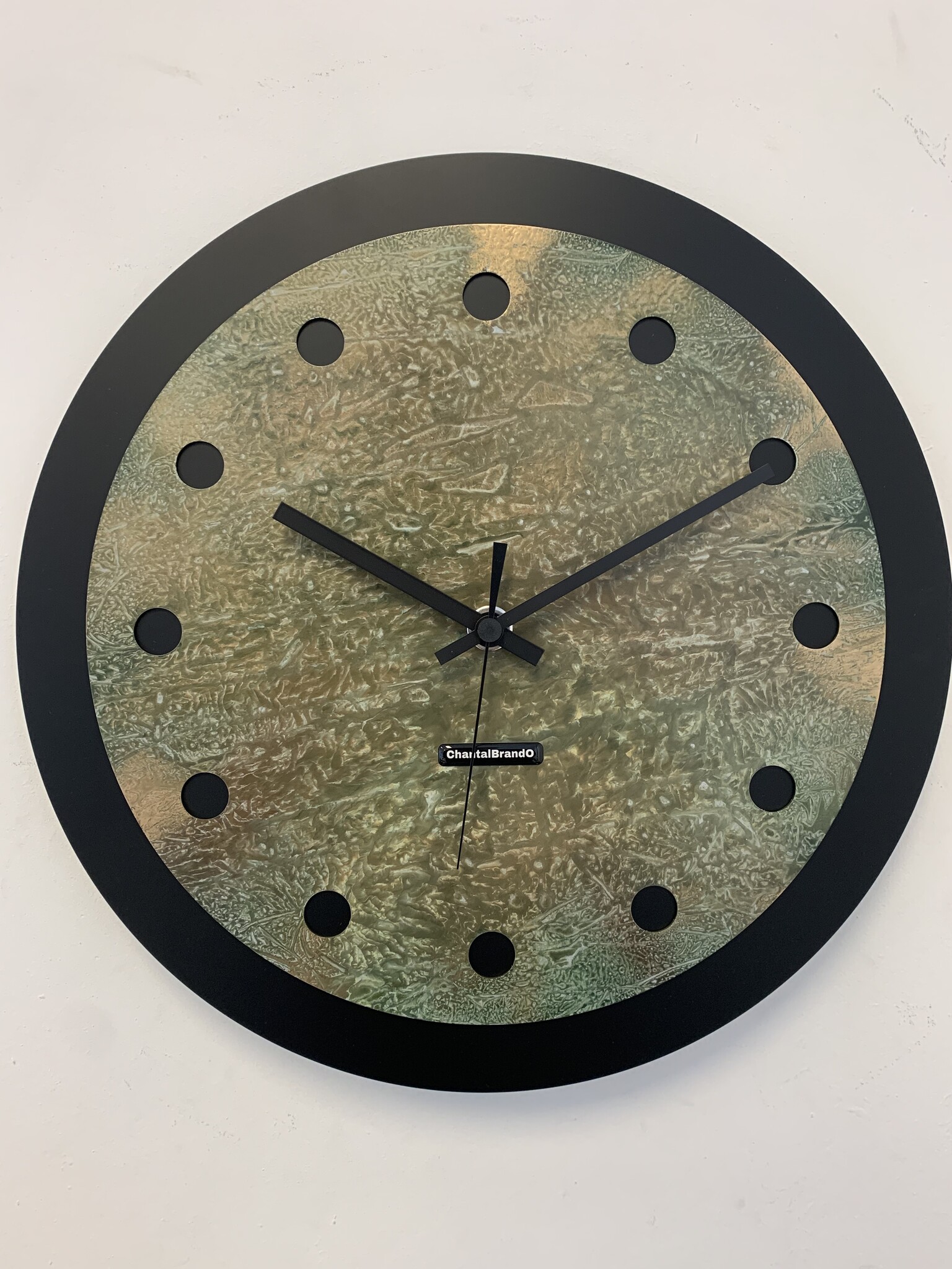 MOSACLOCK GREEN LABEL Wandklok Modern Industrieel Design