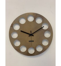 MOSACLOCK CAFE LABEL Wandklok Modern Industrieel Design