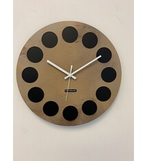 MOSACLOCK CAFE LABEL Wandklok Modern Industrieel Design