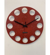 MOSACLOCK RED LABEL Wandklok Modern Industrieel Design