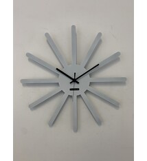 MOSACLOCK * ETOILE BLANC ** Wandklok Modern Industrieel Design **