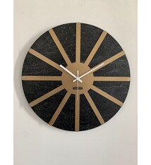 MOSA CLOCK Wandklok GOLDEN STAR XL Modern Industrieel Design