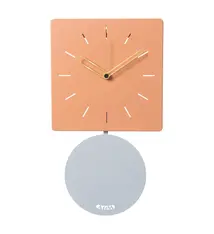 Wandklok met slinger MODERN DESIGN
