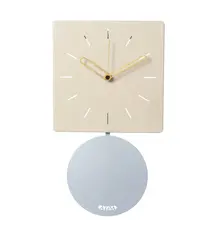 Wandklok met slinger MODERN DESIGN