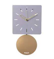 Wandklok met slinger MODERN DESIGN